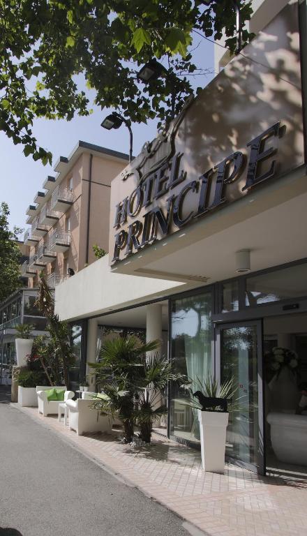 Hotel Principe Rimini Bagian luar foto